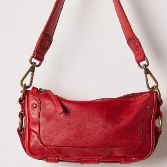Free People Lilli Leather Shoulder Bag - NWOT - Picture 1 of 6